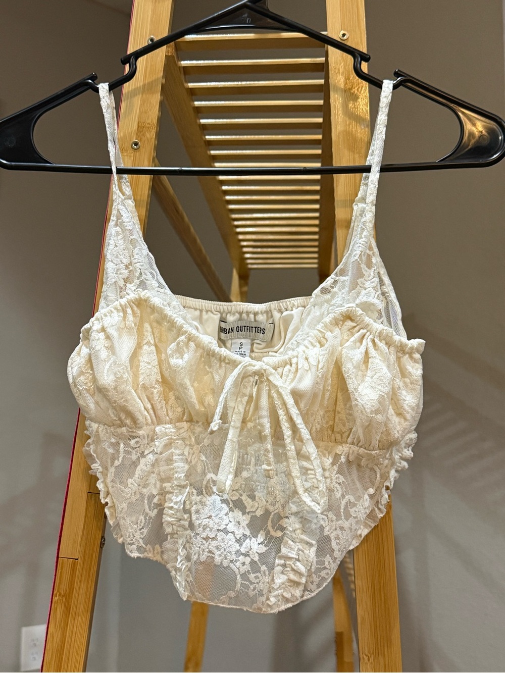 Urban Outfitters Ivory Lace Top